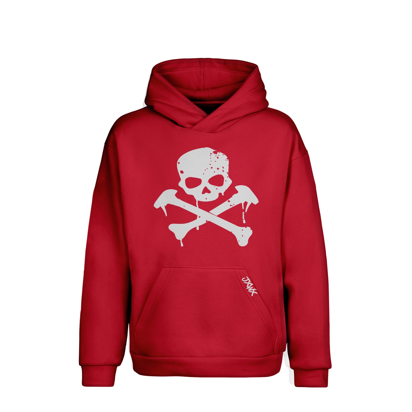Skull & Bones Hoodie Red