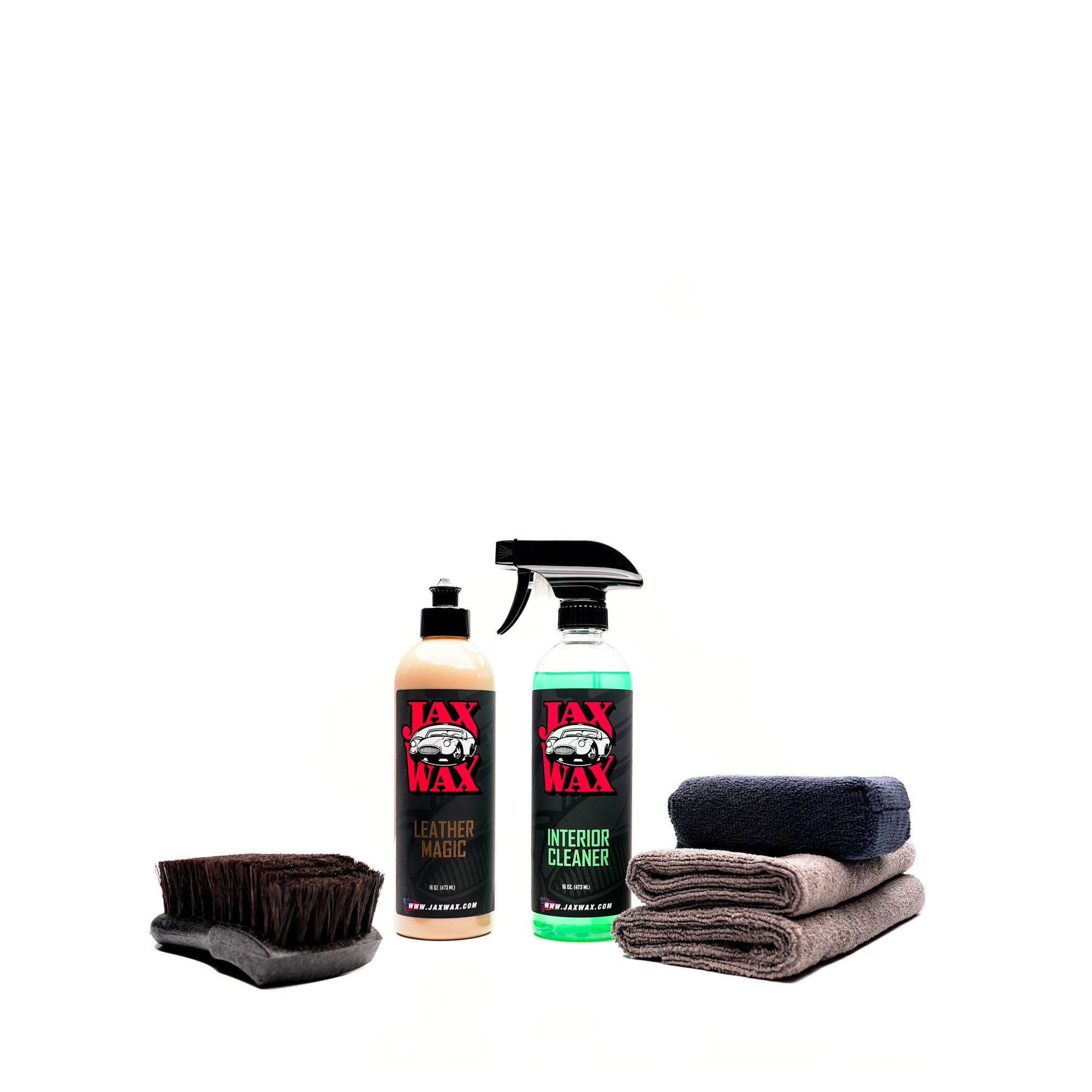 Leather Cleaning & Conditioning Kit | Jax Wax – Jax Wax