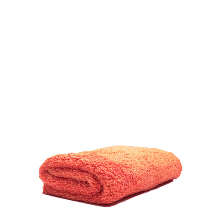 Double Plush Edgeless Microfiber Towel (Orange)