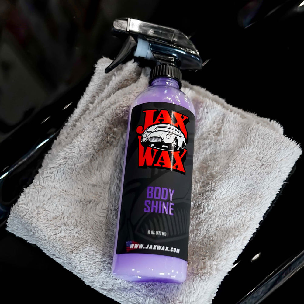 Jax Wax Body Shine Spray Quick Detailer Spray