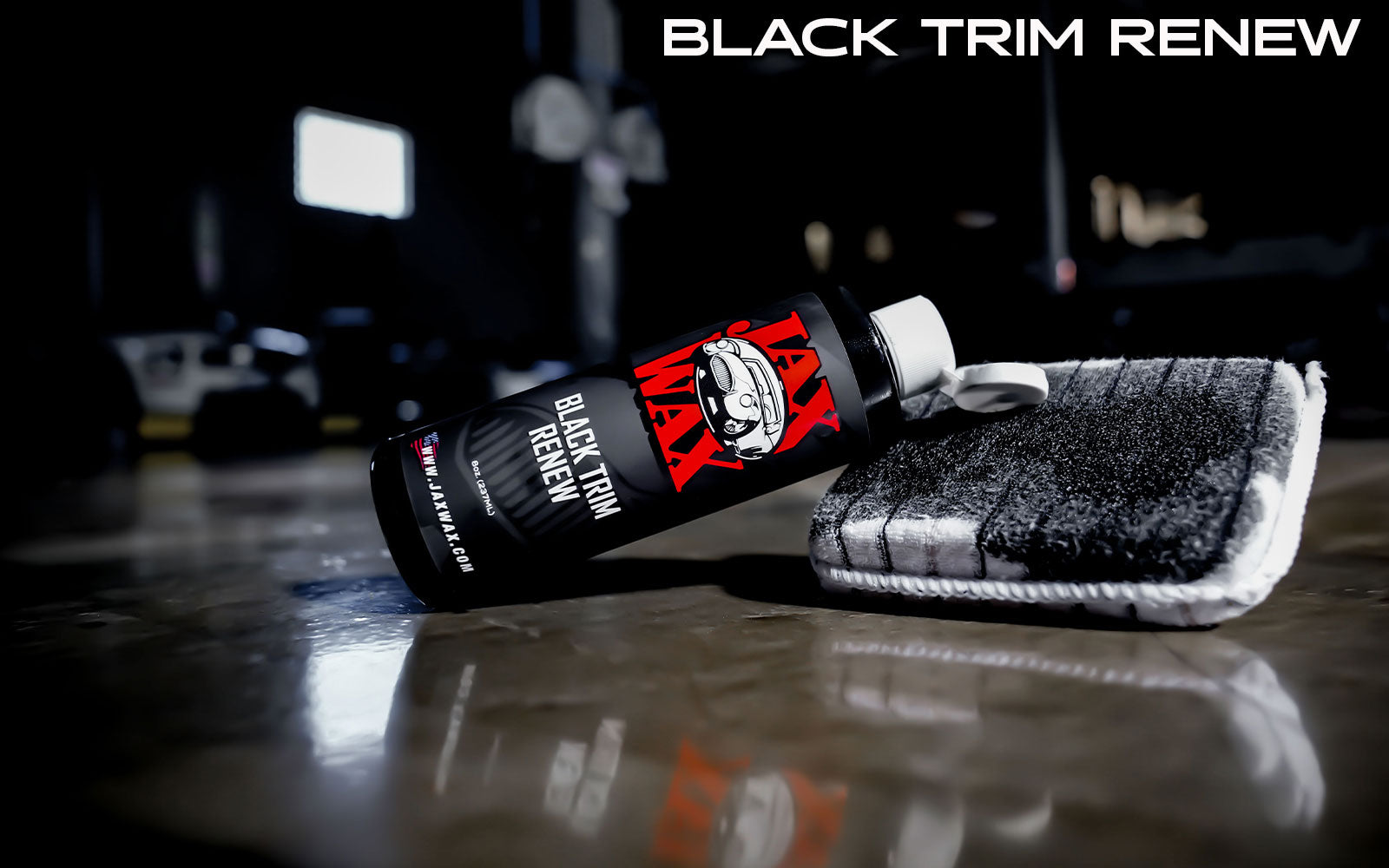Black Trim Renew (8 oz.) Jax Wax