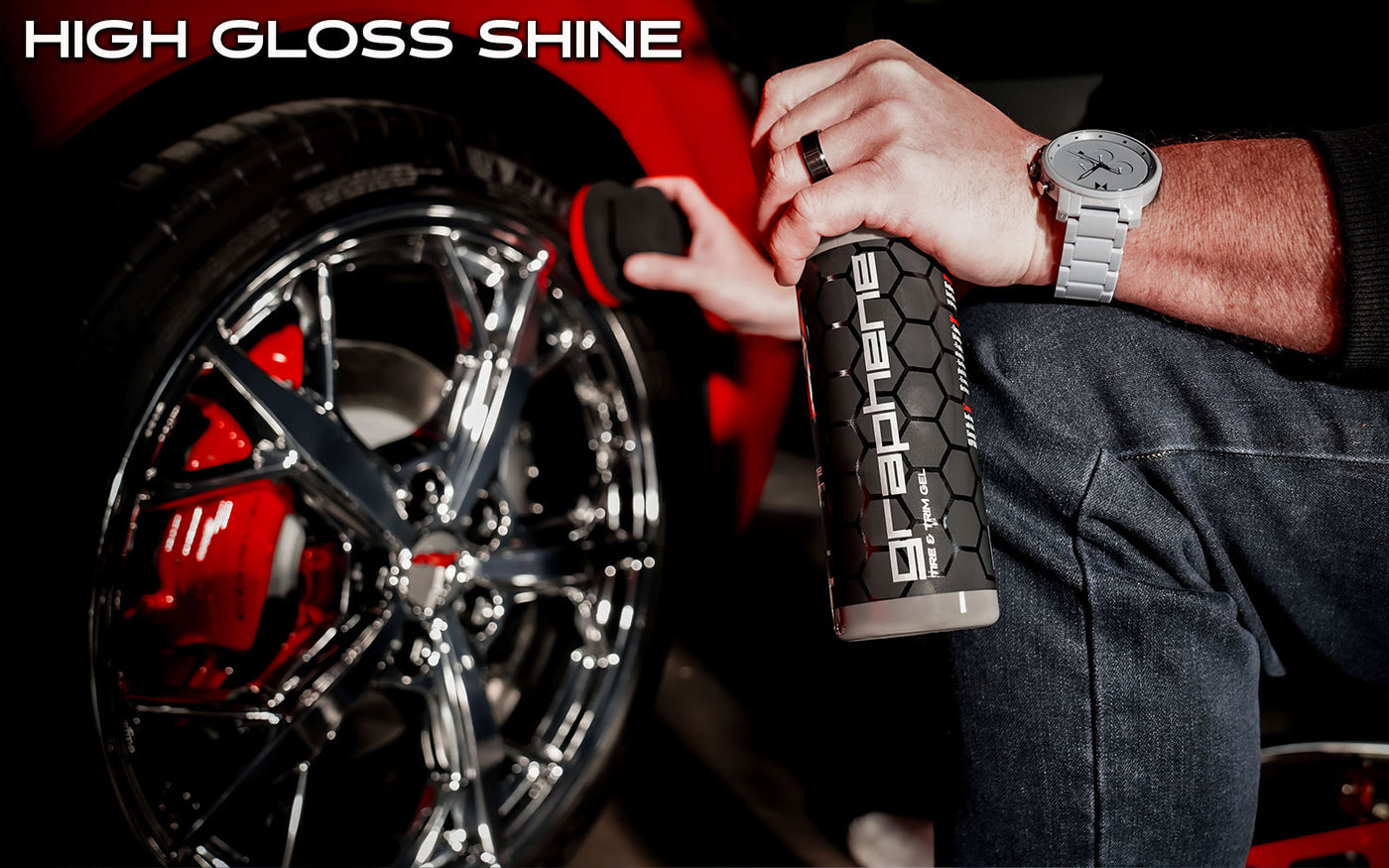 Graphene Tire & Trim Gel Jax Wax
