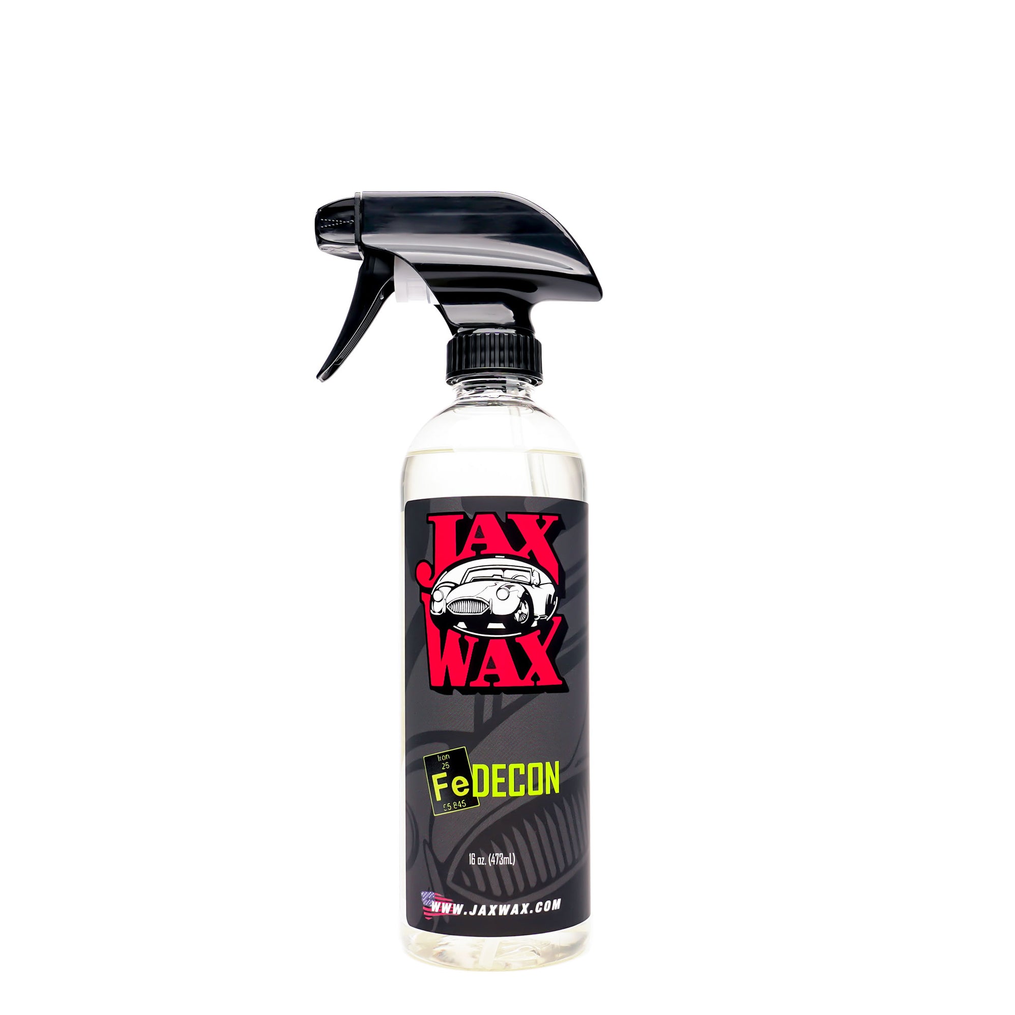 Iron Decon Spray 16 ounce Jax Wax Car Care Products Iron Decontamination