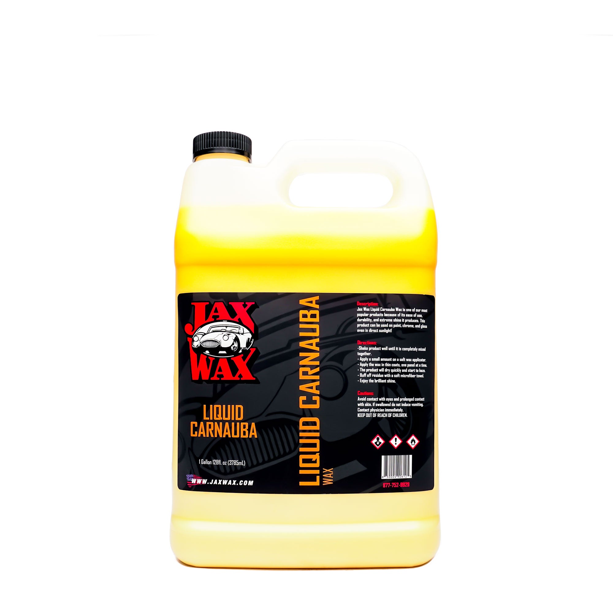 Jax Wax Liquid Carnauba Wax - Deep Shine & UV Protection – Jax Wax