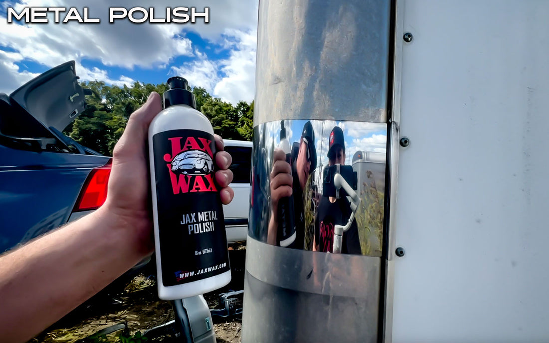 Jax Wax Metal Polish Aluminum Polish Chrome Polish