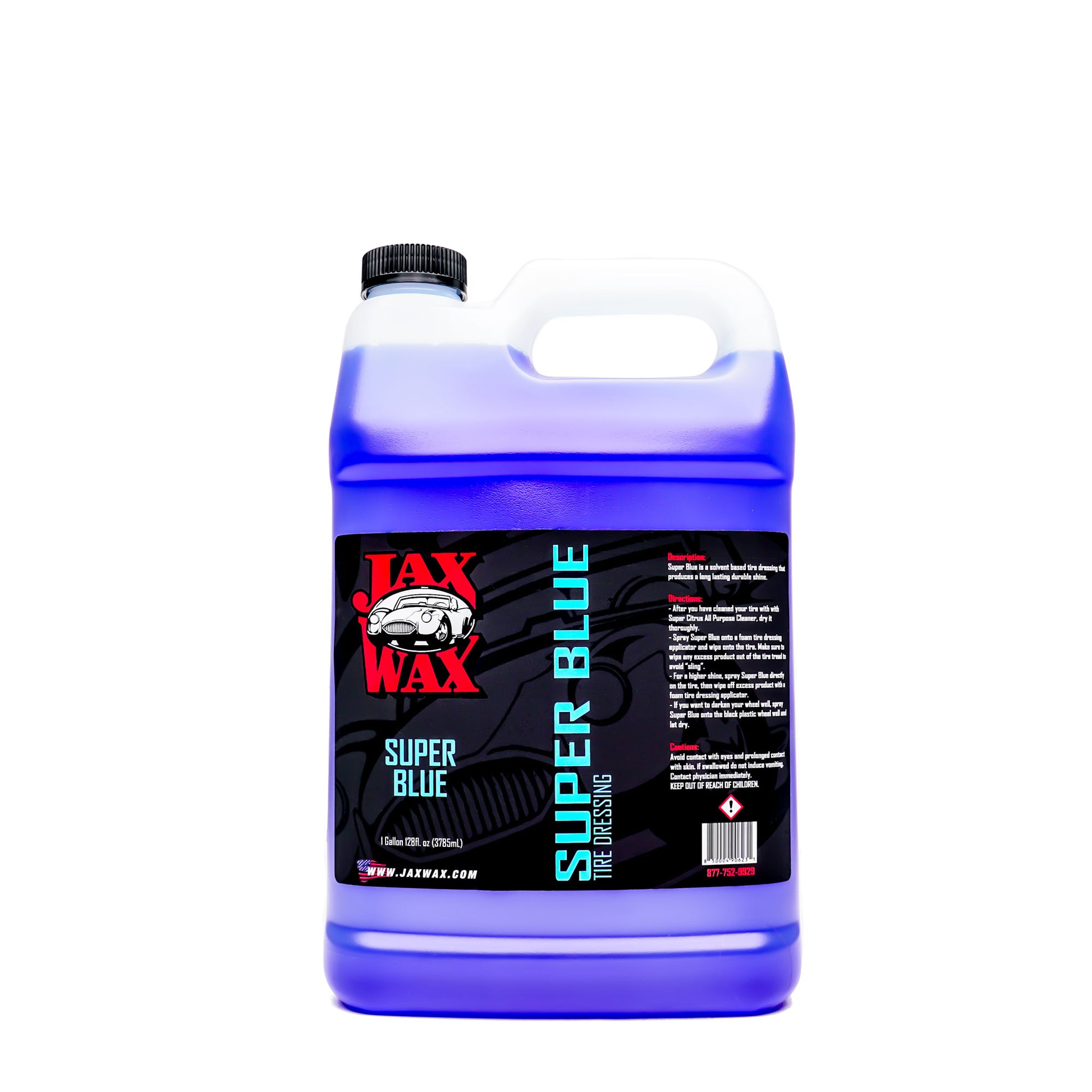 Jax Wax Super Blue Tire Dressing - Solvent Based Tire Shine Jax Wax Jax Wax Super Blue Tire Dressing - Solvent Based Tire Shine Jax Wax