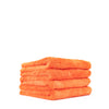 Double Plush Edgeless Microfiber Towel (Orange)