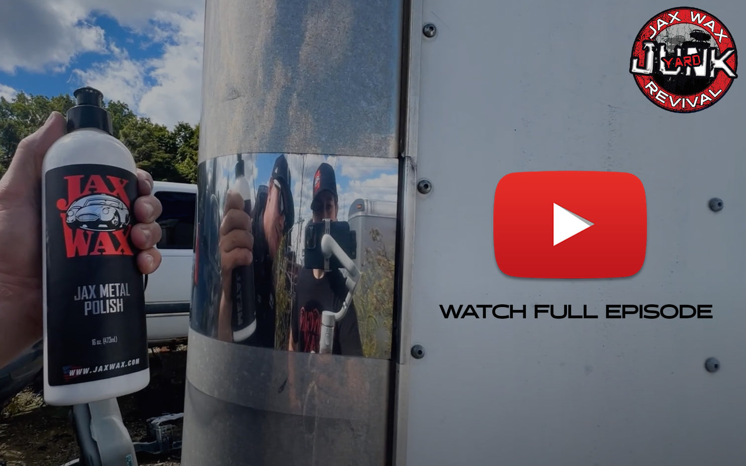 Jax Wax Metal Polish Aluminum Polish Chrome Polish