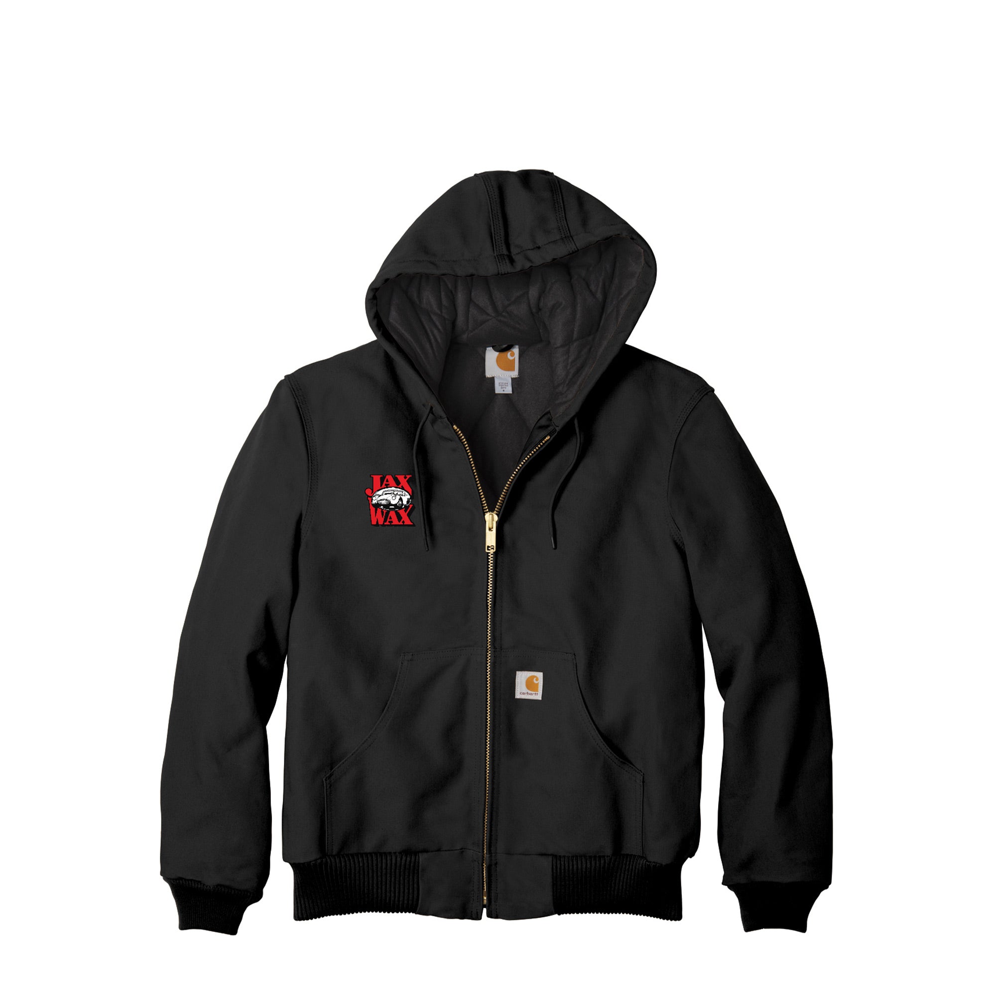 【通販 人気】 Carhartt Wax Jax — Active Duck Quilted-Flannel-Lined ジャケット・アウター