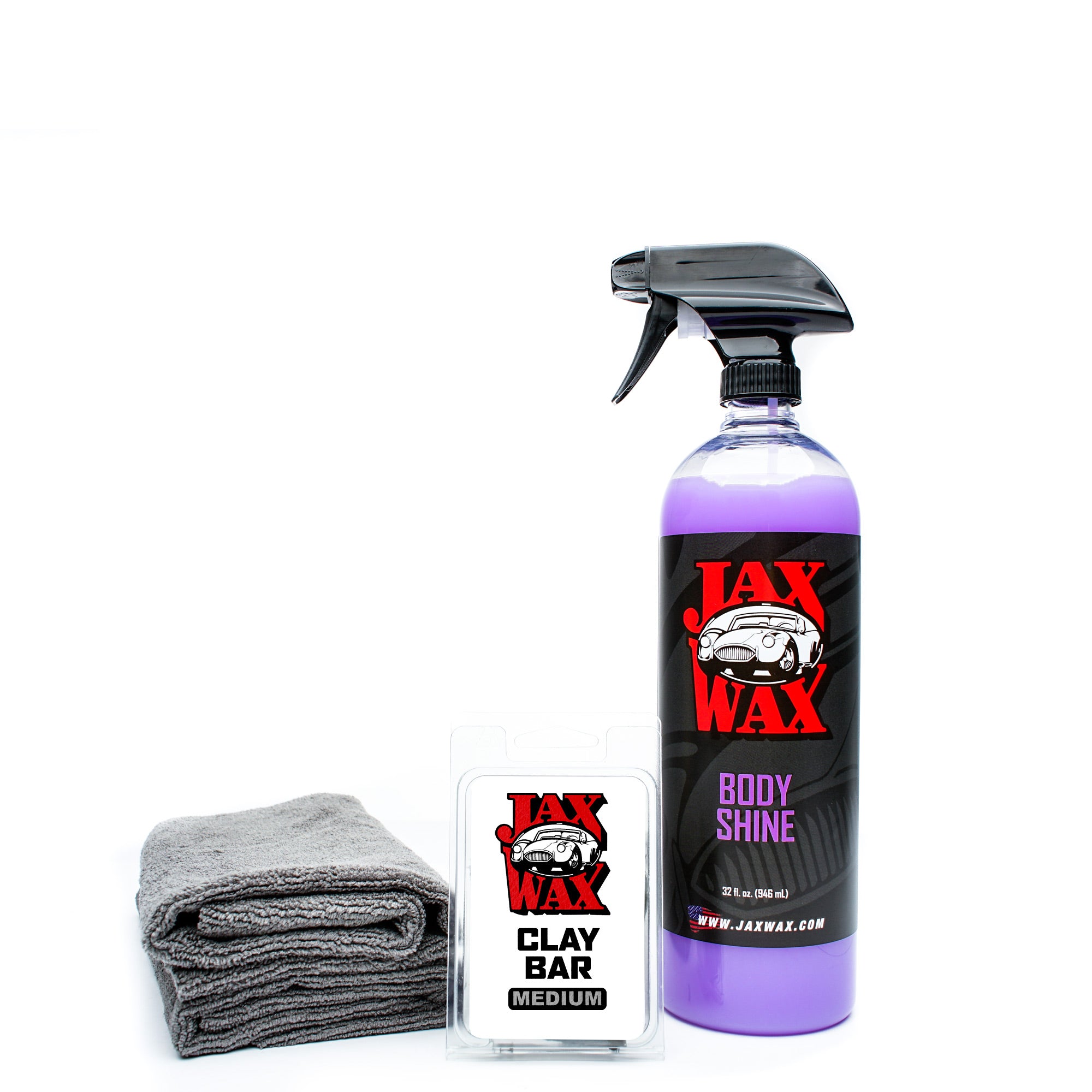 Heavy Duty, Deep Cleaning Clay Decon Kit with Reusable Clay Pad - for Cars, Trucks, SUVs, Jeeps, RVs, Motorcycles - Torque Detail