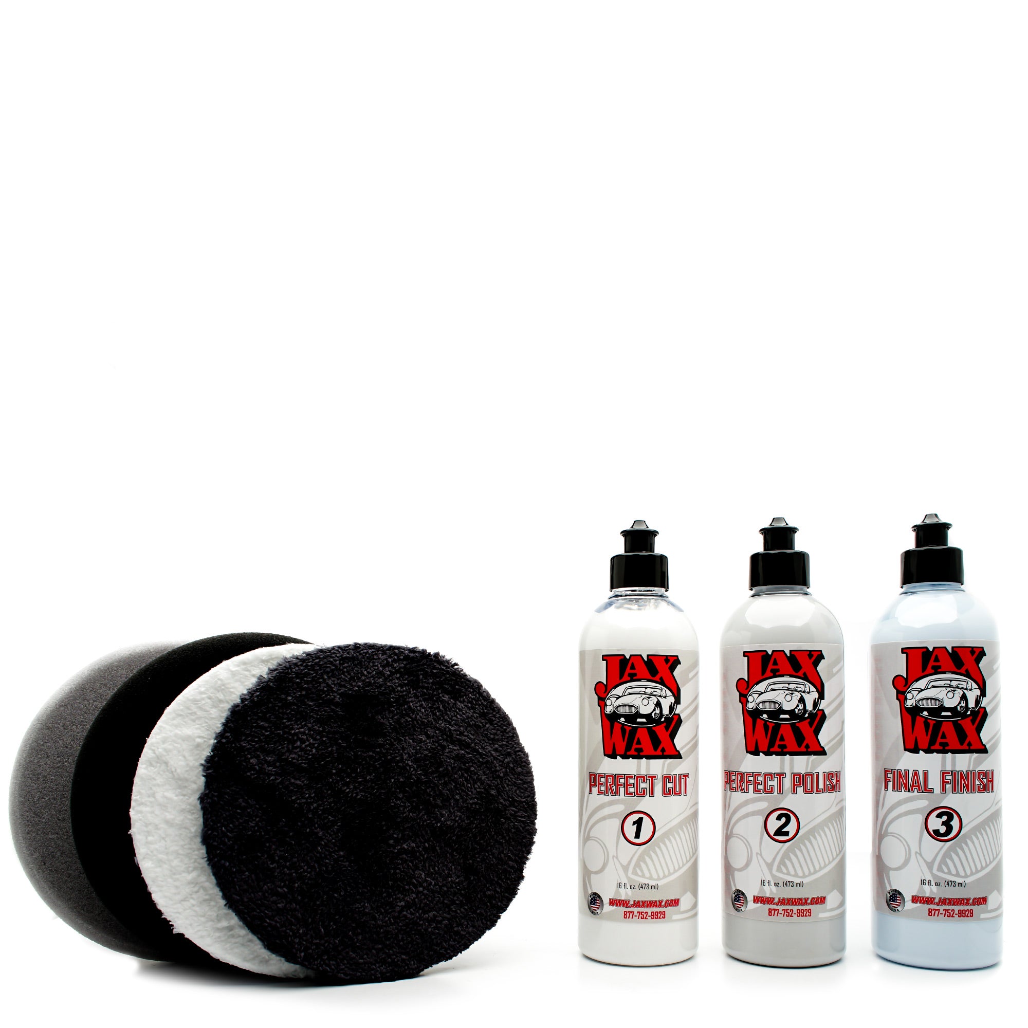 Jax Wax Pad and Polish Kit